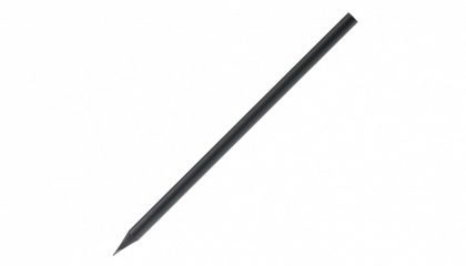 Bleistift schwarz durchgefärbt